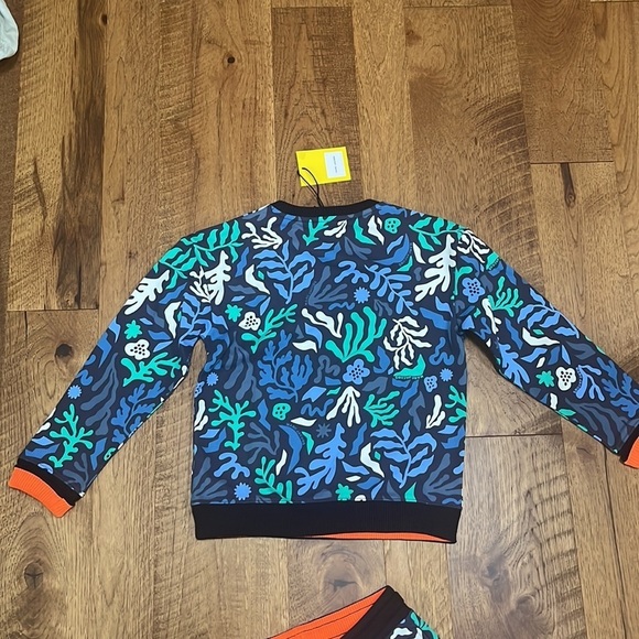 NWT Marc Jacobs Boys Printed Sweatshirt and Shorts Set Size 10A - Picture 3 of 9